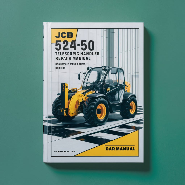 JCB 524-50 Telescopic Handler Workshop Repair Service Manual PDF Download