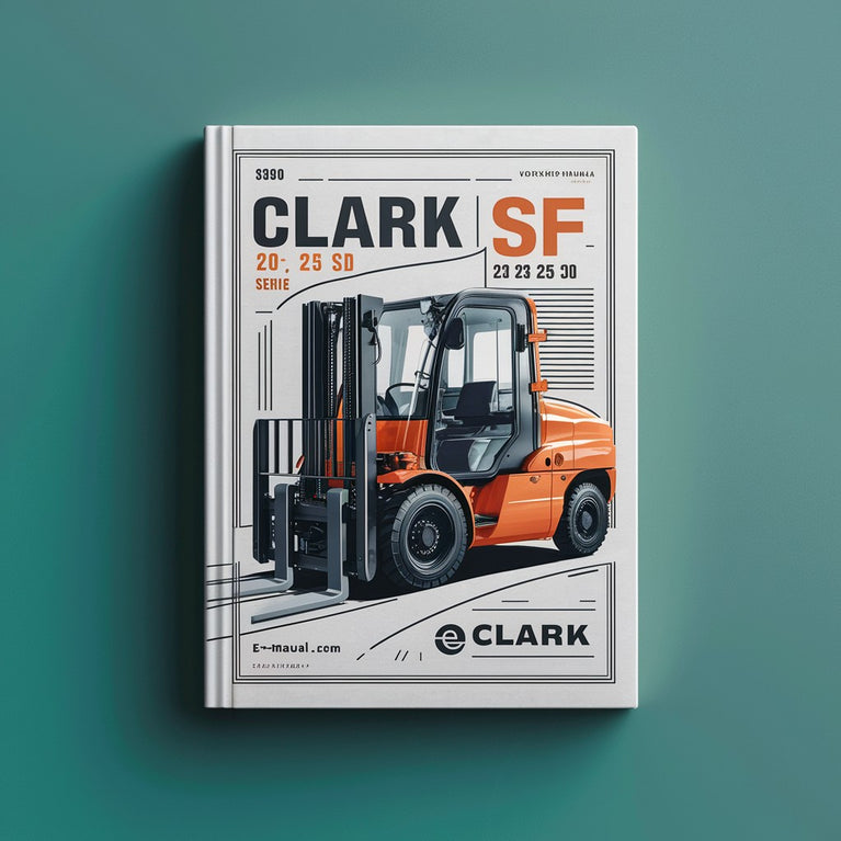 CLARK SF CMP 20 25 30 D G L Series FORKLIFT Workshop Manual PDF Download