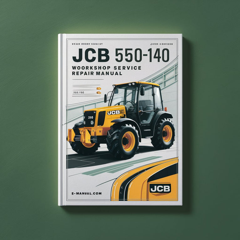 Manual de servicio y reparación del taller JCB 550-140