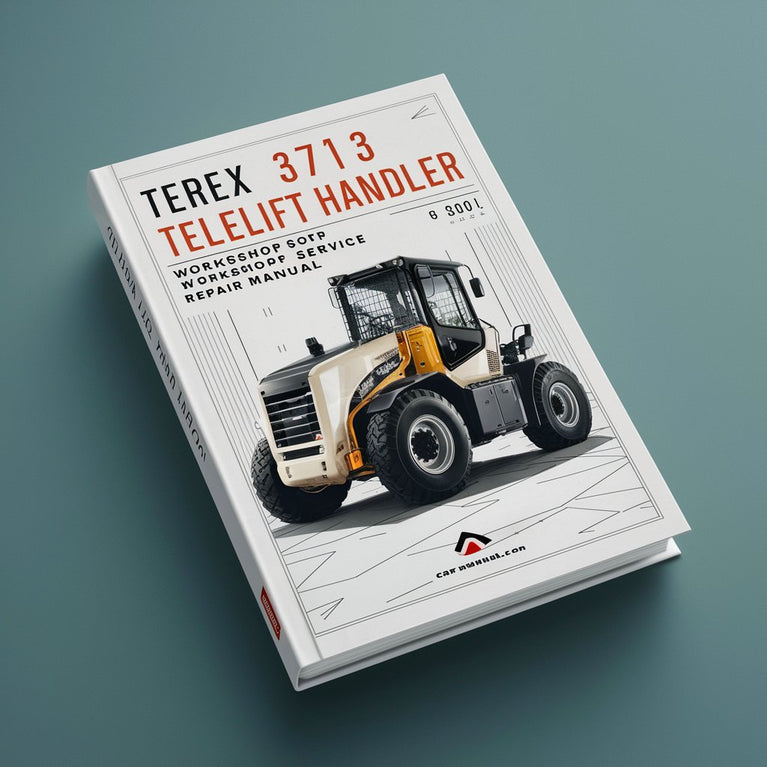 Manual de servicio del taller del manipulador telescópico Terex 3713