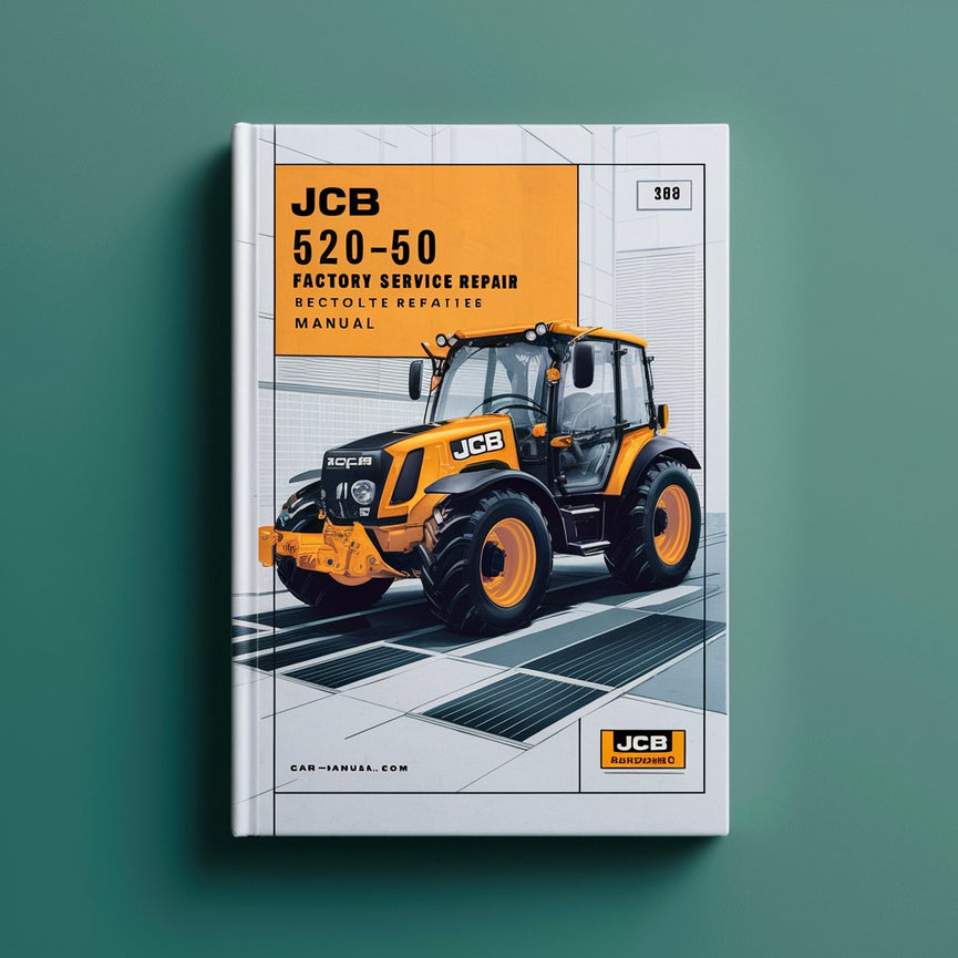 Manual de reparación y servicio de fábrica JCB 520-40 524-50 527-55