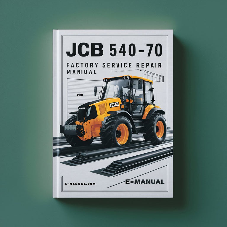 Manuel de réparation et d'entretien d'usine JCB 540-70