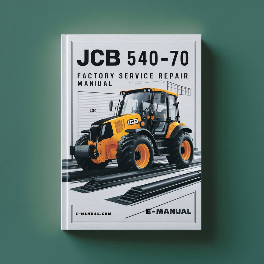 Manual de reparación y servicio de fábrica JCB 540-70