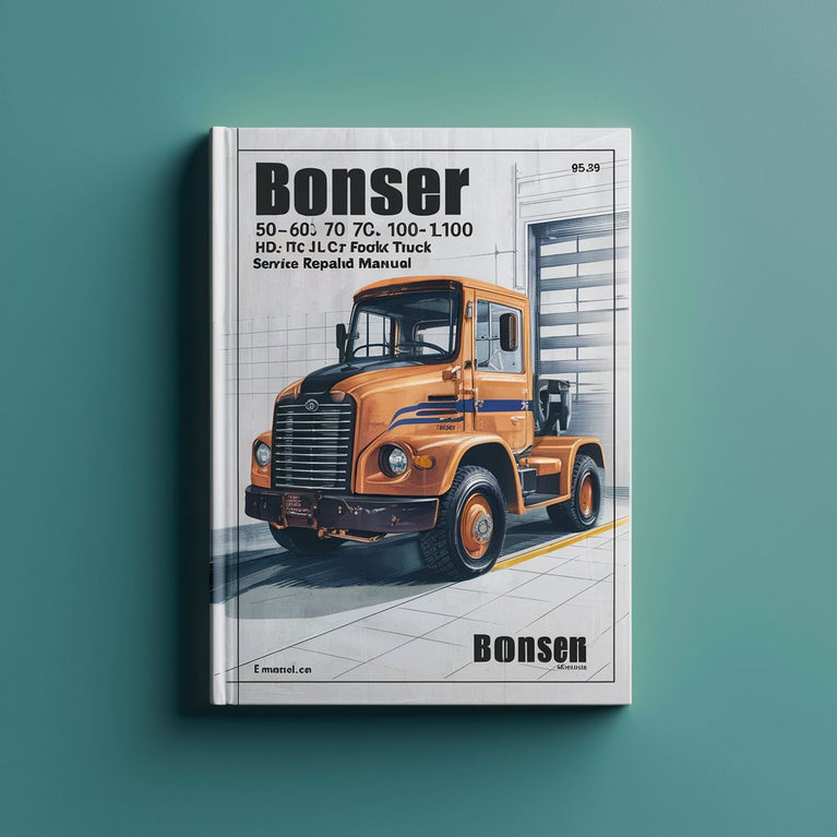 Bonser Forklift Truck Service & Repair Manual (PDF Download)