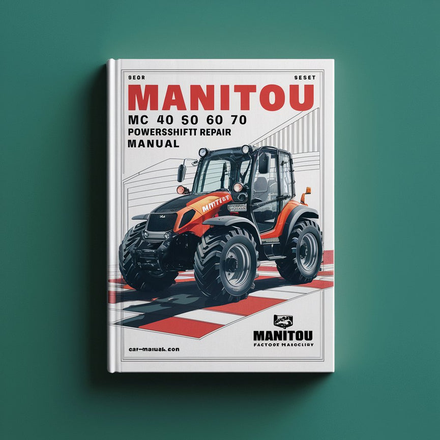 Manual de servicio de fábrica de Powershift Manitou MC 40 50 60 70