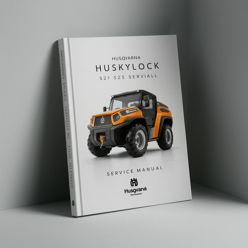 Descargar manual de servicio y reparación de Husqvarna Huskylock S21 S25