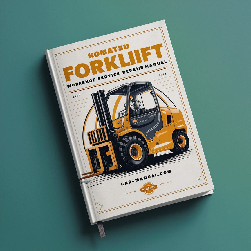 KOMATSU FD & FG FORKLIFT Workshop Service Repair Manual PDF Download