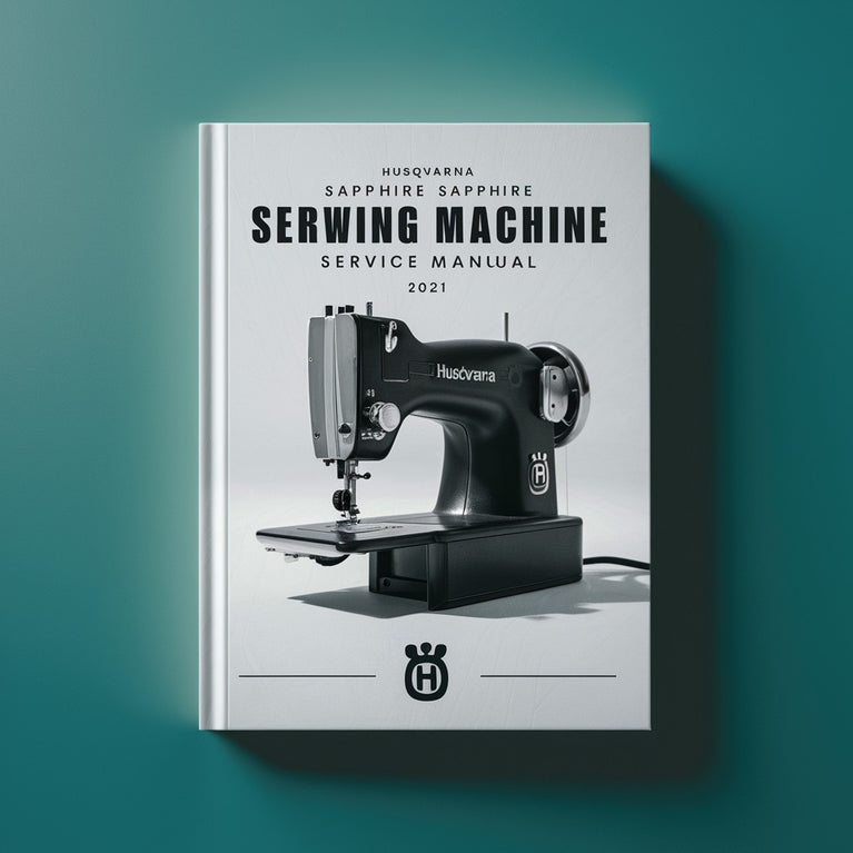 Manual de servicio y reparación de la máquina de coser Husqvarna Sapphire