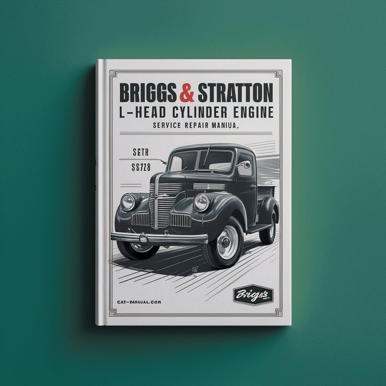 Manual de servicio y reparación del motor BRIGGS &amp; STRATTON L-HEAD ONE CYLINDER