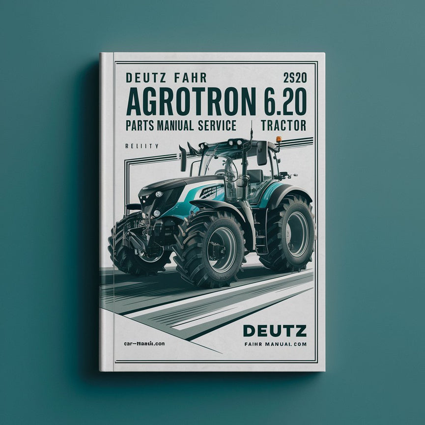 Deutz Fahr Agrotron 6.20 Parts Manual and Service Tractor PDF Download