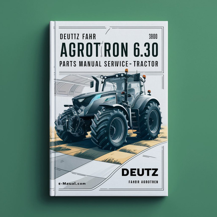 Manual de piezas y servicio del tractor Deutz Fahr Agrotron 6.30