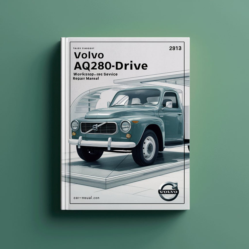 Volvo AQ280 AQ280-DP Drive Workshop Service Repair Manual