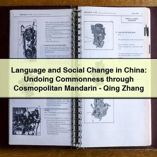 Langue et changement social en Chine : défaire la banalité grâce au mandarin cosmopolite - Qing Zhang