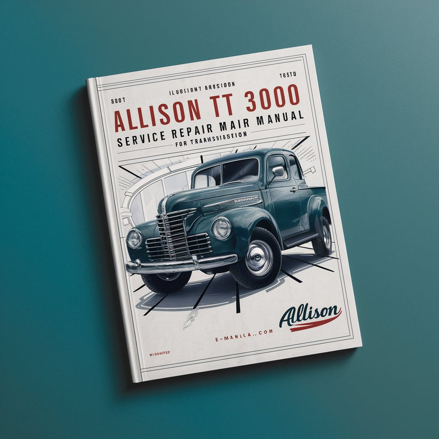 Manual de servicio de transmisiones Allison TT serie 3000