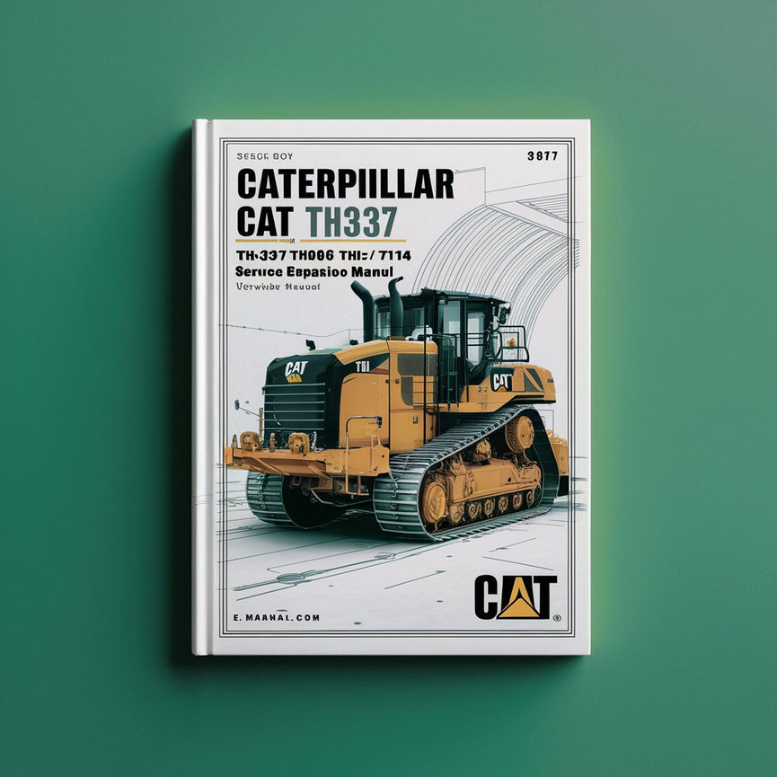 Manuel d'atelier de réparation et d'entretien Caterpillar CAT TH336 TH337 TH406 TH407 TH414 TH514 TH417