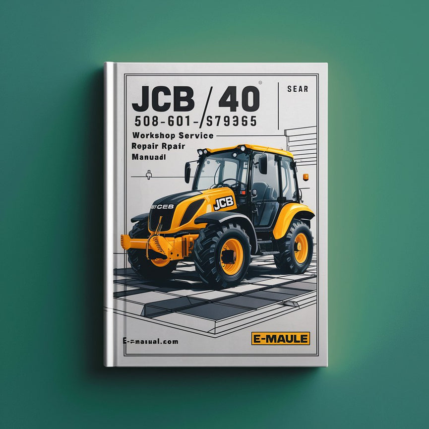 JCB 508 40 562601-579365 Workshop Service Repair Manual