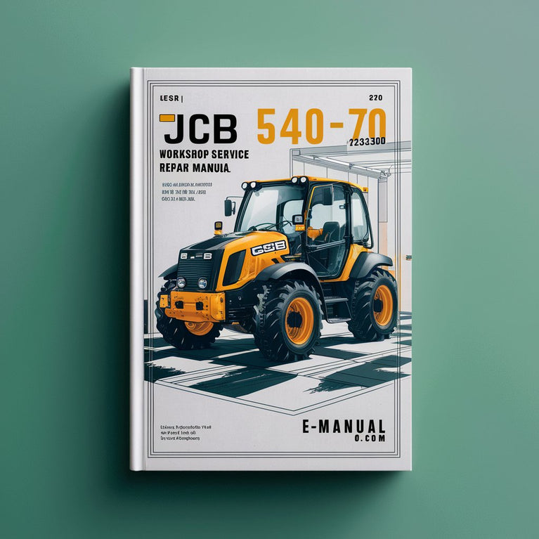 Manuel d'entretien et de réparation d'atelier JCB 540 70 1232500-1232999