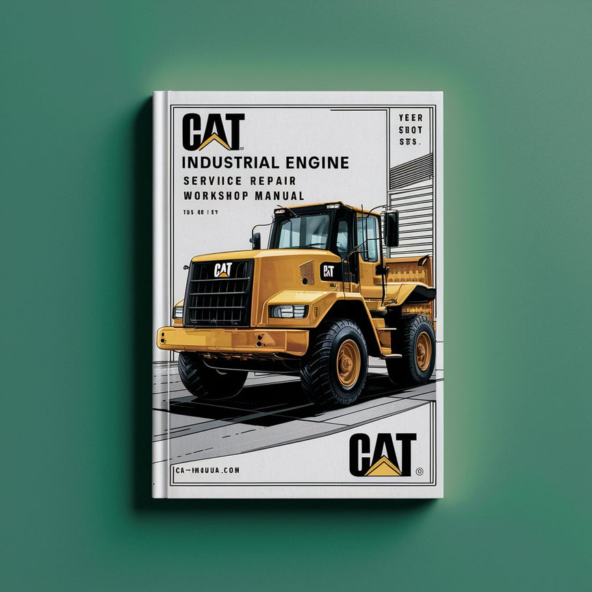 Manuel d'atelier de réparation et d'entretien du moteur industriel CAT Caterpillar C4.4 au format PDF