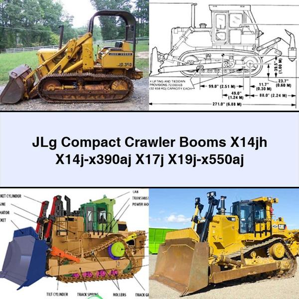 JLg Compact Crawler Booms X14jh X14j-x390aj X17j X19j-x550aj