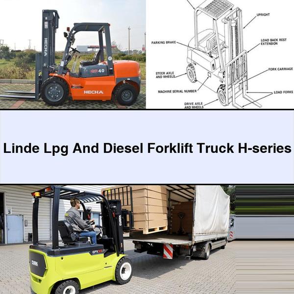 Linde Lpg And Diesel Forklift Truck H-series