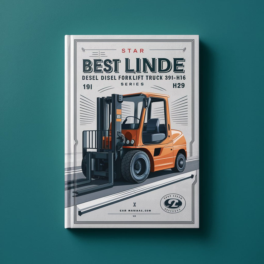 Best Linde Diesel Forklift Truck 391 Series-H14 H16 H18 H20 Operating Manual (User Manual)-PDF