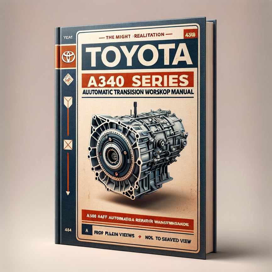 Manual de taller y reparación de transmisión automática de Toyota A340 Series A340E A340F A340H