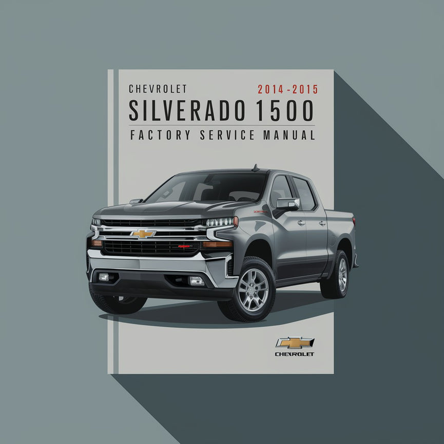 Manual de servicio de fábrica de Chevrolet Silverado 1500 2014-2015