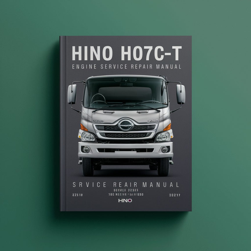 Manual de servicio y reparación del motor Hino H07C-T