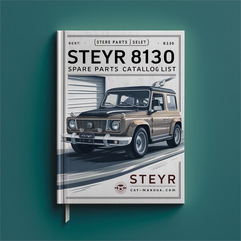 Steyr 8130 8130A Spare Parts Catalog List