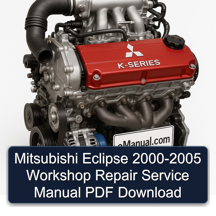 Mitsubishi Eclipse 2000-2005 Workshop Repair Service Manual PDF Download