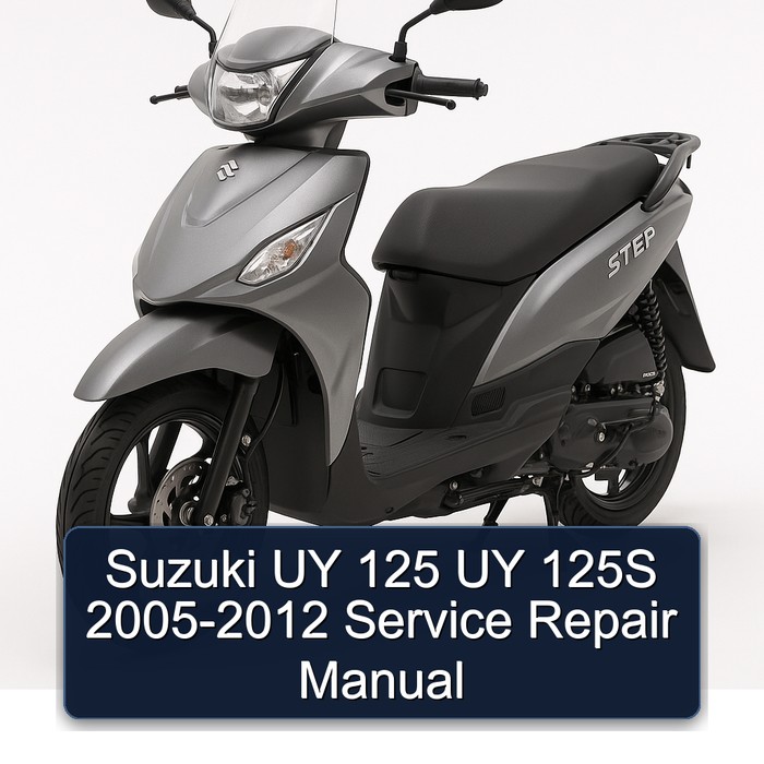 Suzuki UY 125 UY 125S 2005-2012 Service Repair Manual