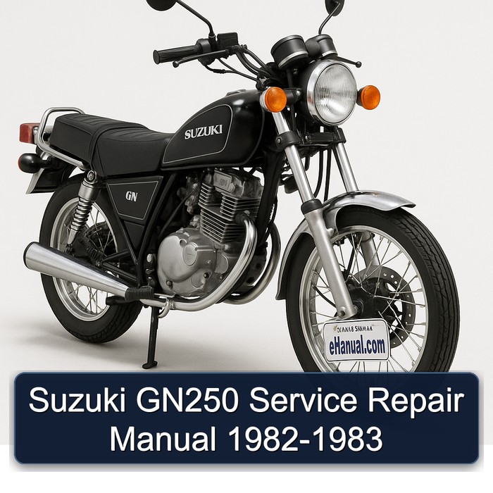 Suzuki GN250 Service Repair Manual 1982-1983