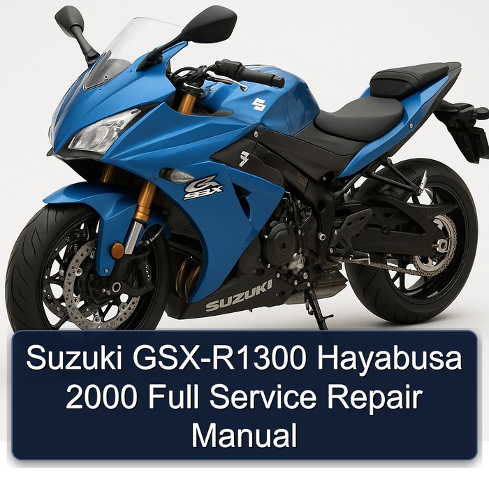 Suzuki GSX-R1300 Hayabusa 2000 Full Service Repair Manual