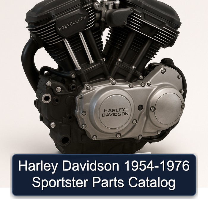 Catálogo de Piezas Harley Davidson Sportster 1954-1976
