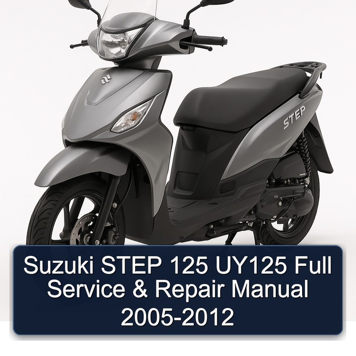 Suzuki STEP 125 UY125 Full Service & Repair Manual 2005-2012