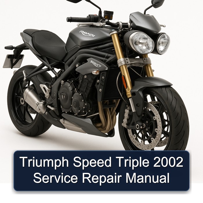 Triumph Speed Triple 2002 Service Repair Manual