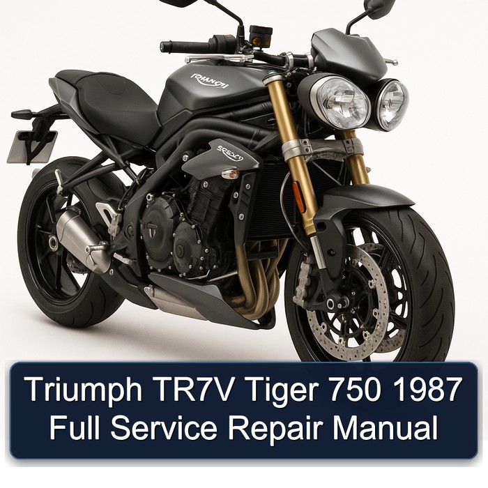 Triumph TR7V Tiger 750 1987 Full Service Repair Manual