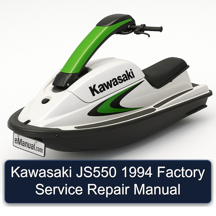 Kawasaki JS550 1994 Factory Service Repair Manual