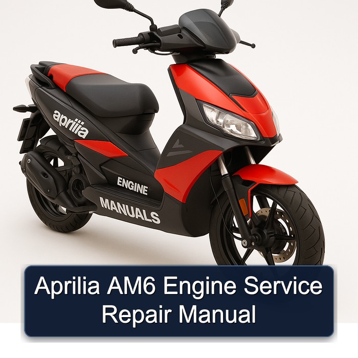 Aprilia AM6 Engine Service Repair Manual