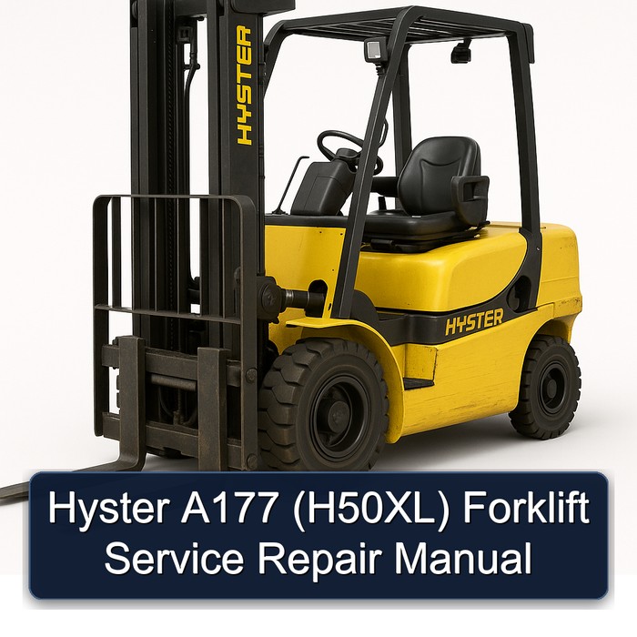 Hyster A177 (H50XL) Forklift Service Repair Manual