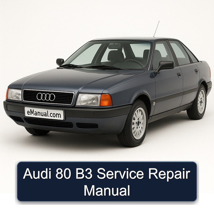 Audi 80 B3 Service Repair Manual