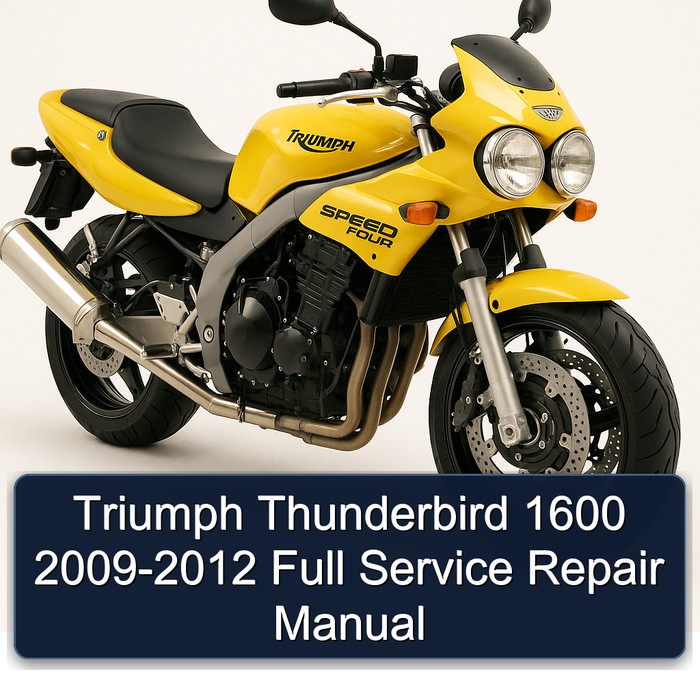 Triumph Thunderbird 1600 2009-2012 Full Service Repair Manual