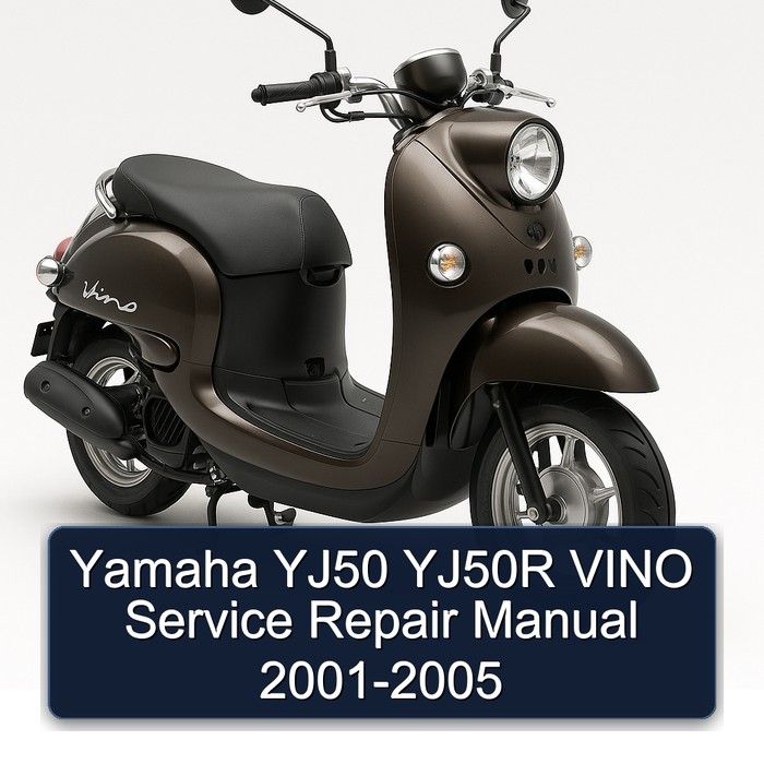 Yamaha YJ50 YJ50R VINO Service Repair Manual 2001-2005