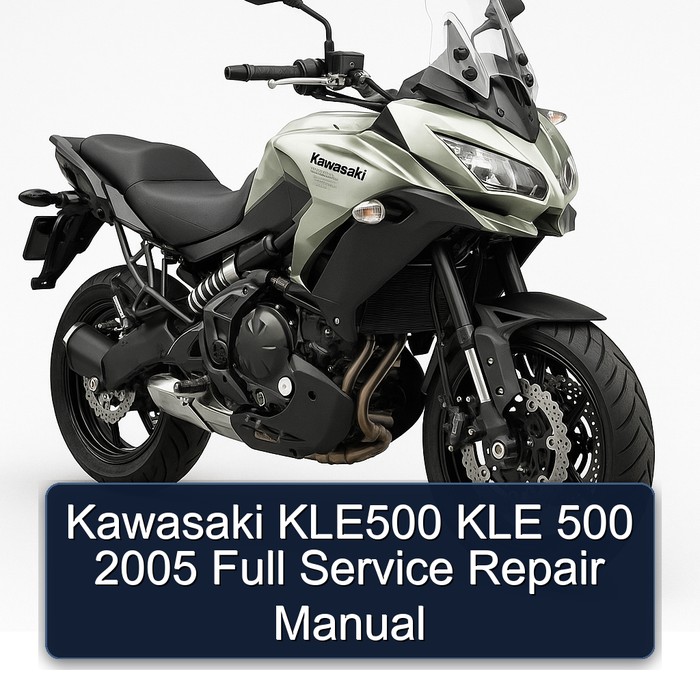 Kawasaki KLE500 KLE 500 2005 Full Service Repair Manual