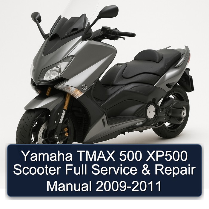 Yamaha TMAX 500 XP500 Scooter Full Service & Repair Manual 2009-2011
