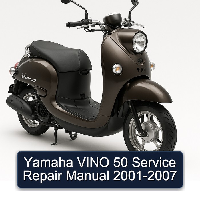 Yamaha VINO 50 Service Repair Manual 2001-2007