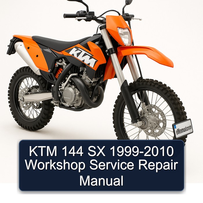 KTM 144 SX 1999-2010 Workshop Service Repair Manual