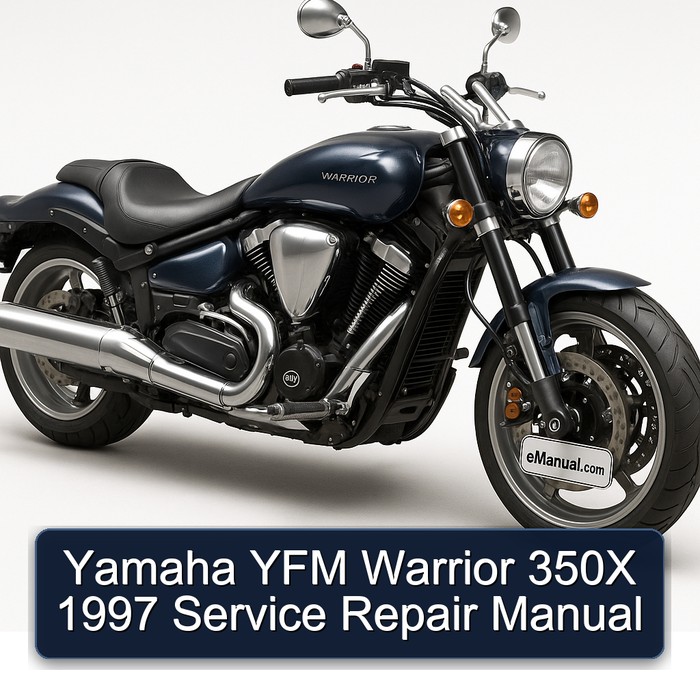 Yamaha YFM Warrior 350X 1997 Service Repair Manual