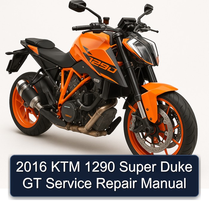 2016 KTM 1290 Super Duke GT Service Repair Manual