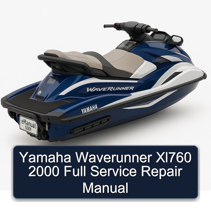 Yamaha Waverunner Xl760 2000 Full Service Repair Manual